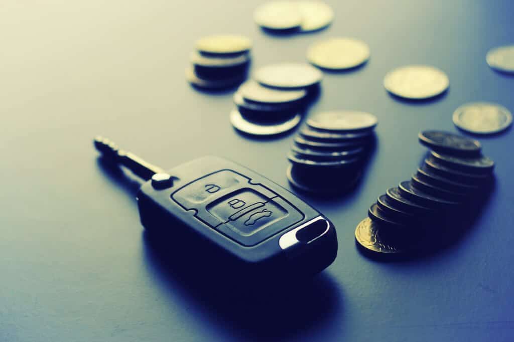 car key saving money