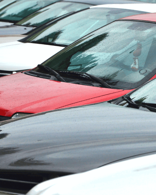 Fleet of cars