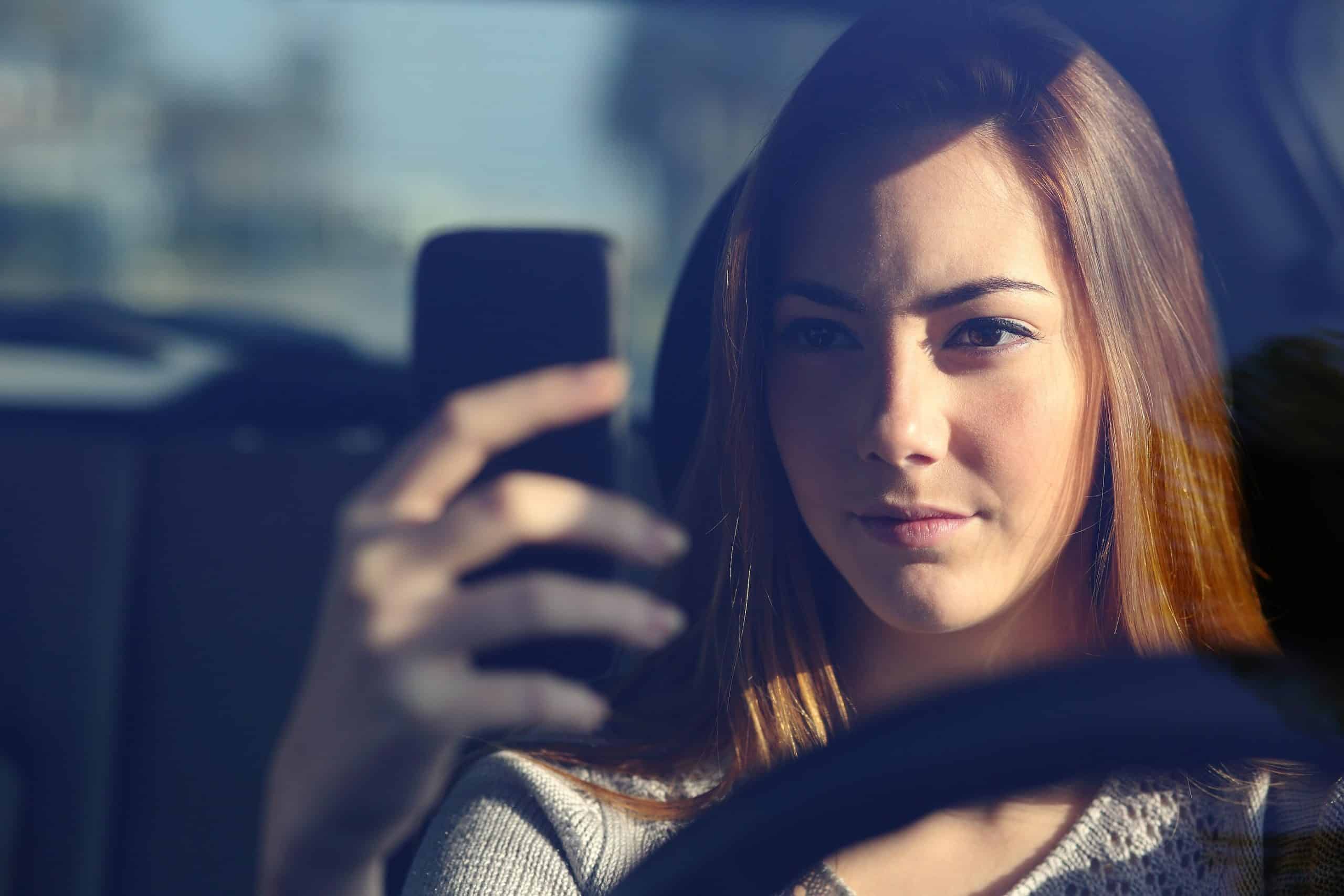 Using phone while driving
