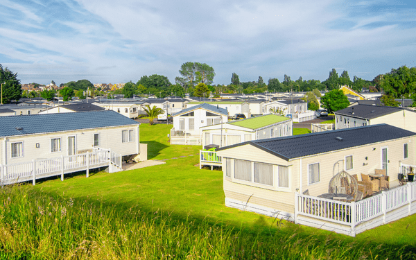 Static caravan park