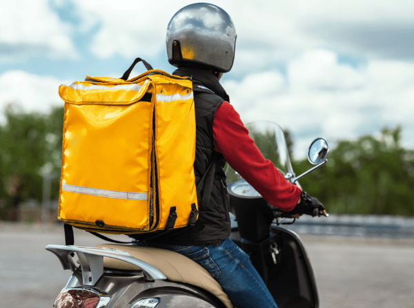 Motorcycle courier