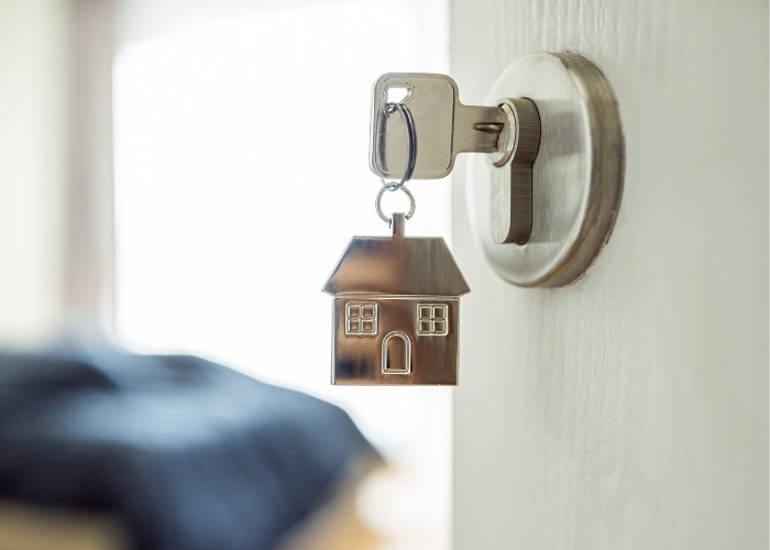 Key in door